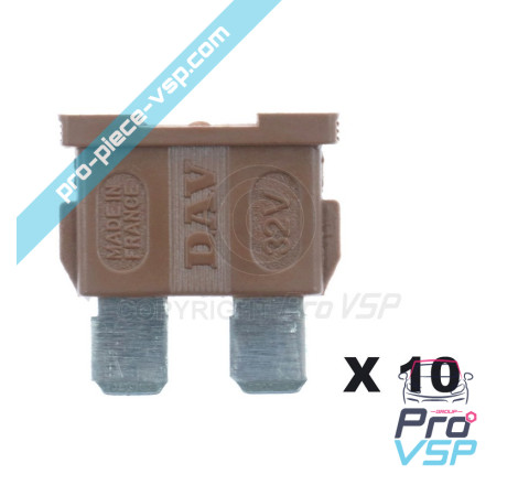 Set of 10 fuses