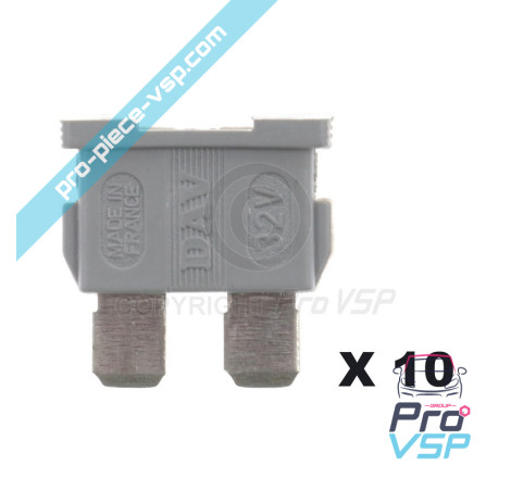 Set of 10 fuses
