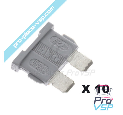 Set of 10 fuses