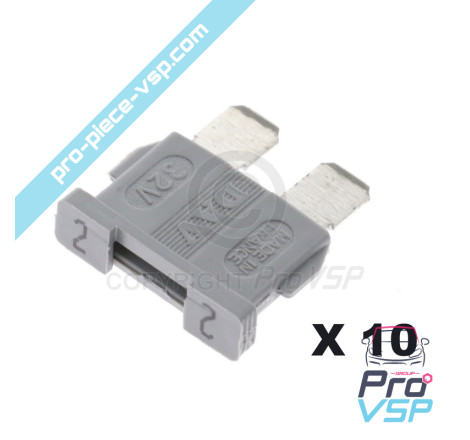 Set of 10 fuses