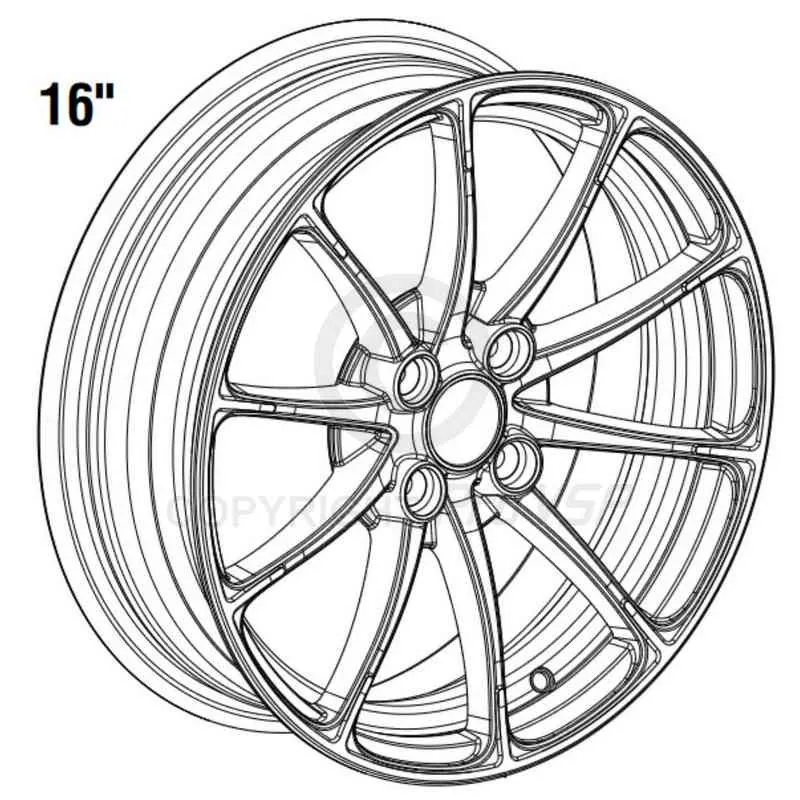 16 inch aluminum rim