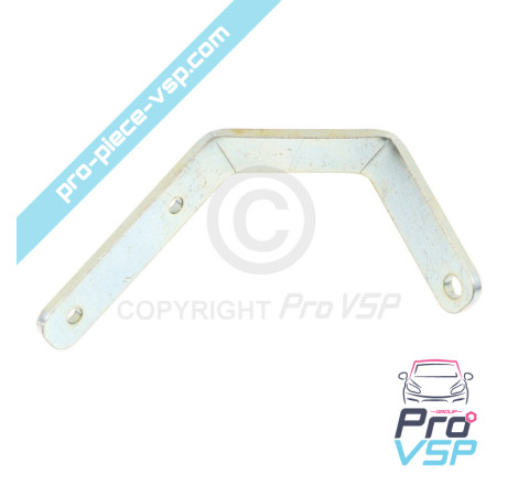 Lower straight leg of front bumper