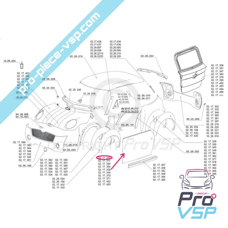 Panoul ușii exterioare din stânga
