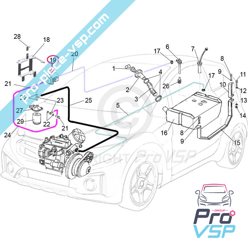 Gasoil pump