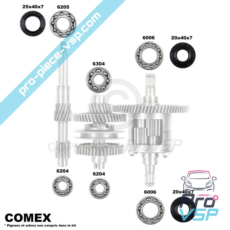 Box Repair Kit Comex