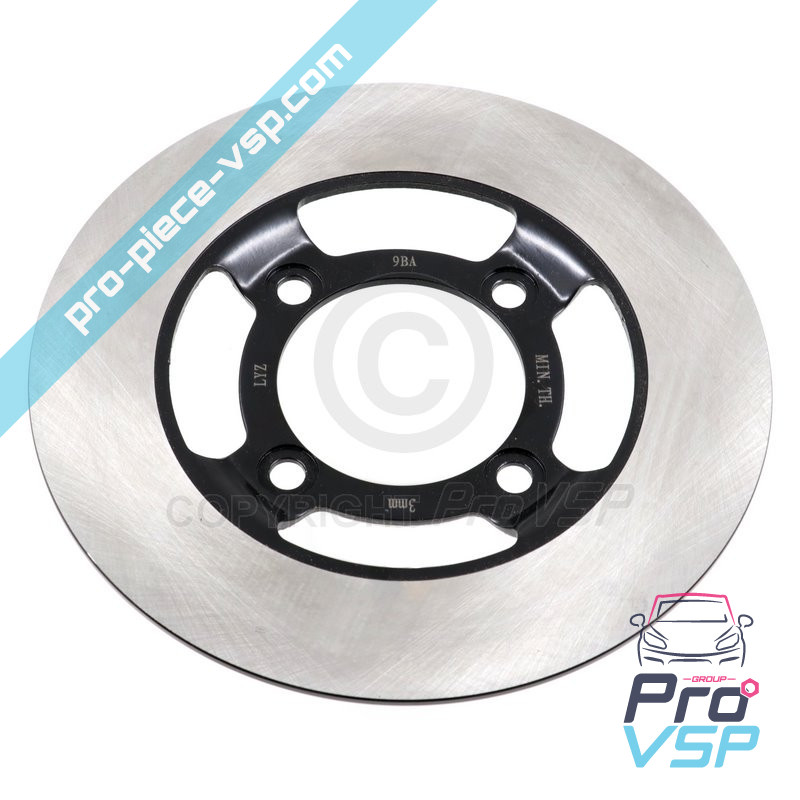 Front brake disc