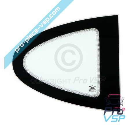 Right rear custode window