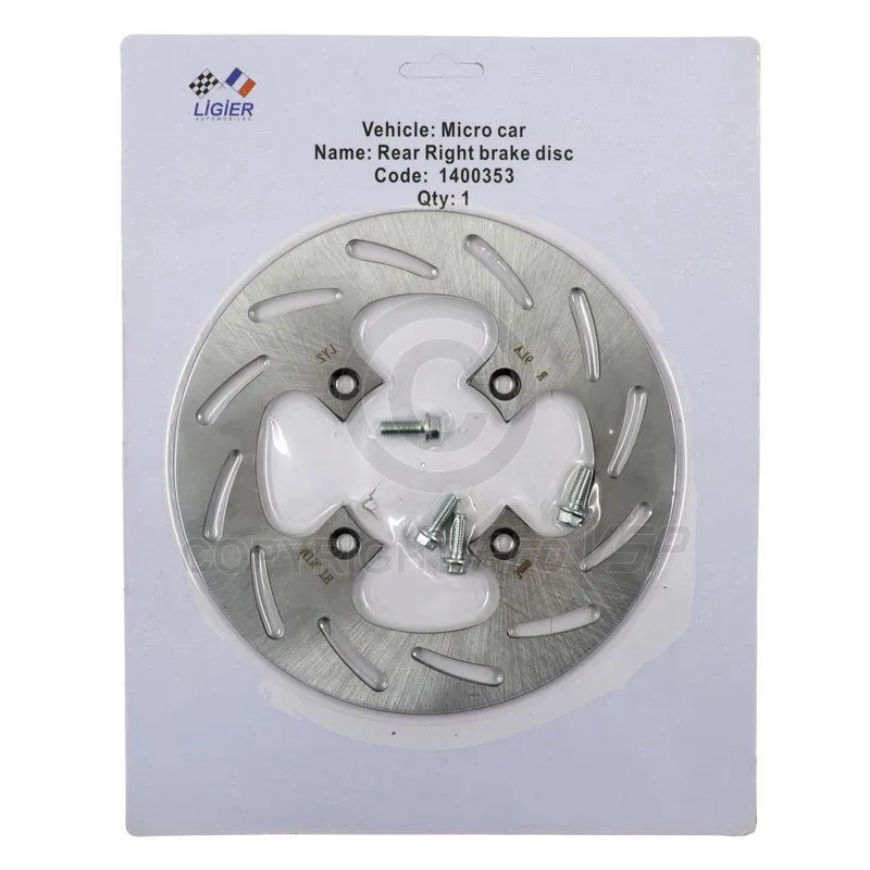 Left rear brake disc