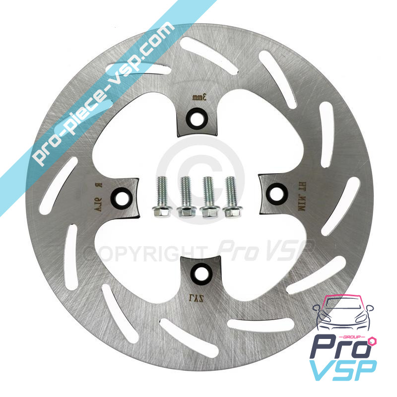 Left rear brake disc origin