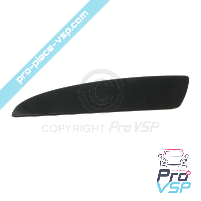 Left siding of front bumper