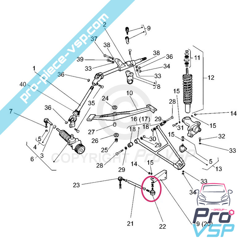 Steering ball side wheels