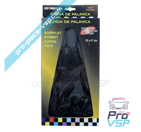 Speed lever bellows