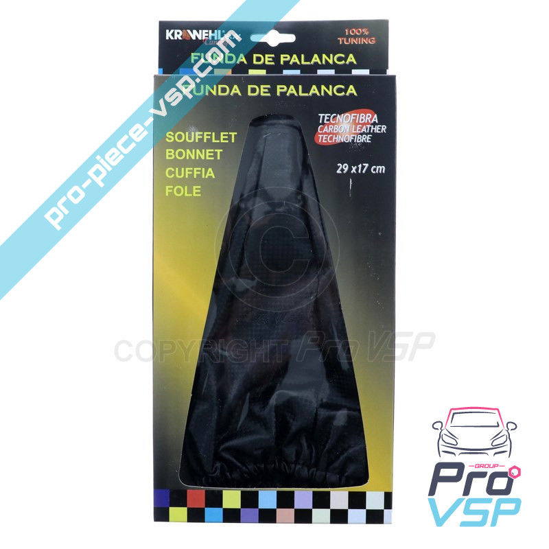 Speed lever bellows