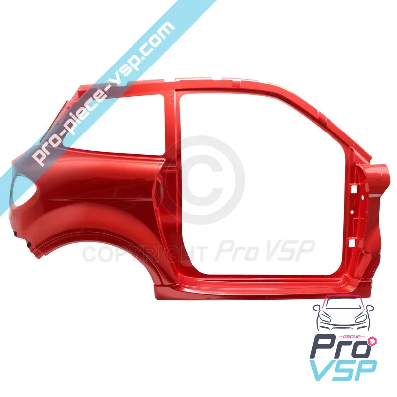 Origem direita lateral (vermelho) para Chatenet CH46