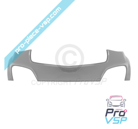 Bumper plastron before origin (gray)