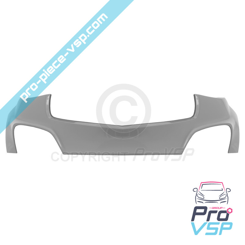 Bumper plastron before...