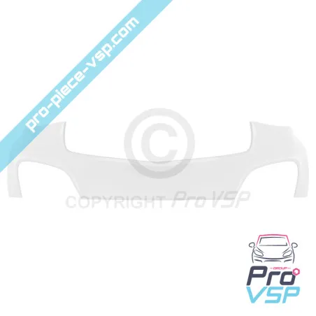 Bumper plastron before origin (white) for Chatenet CH46