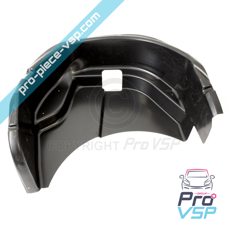 Right rear wheel passage