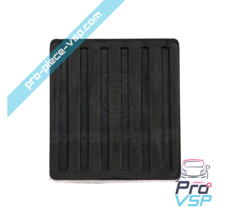 Brake pedal rubber