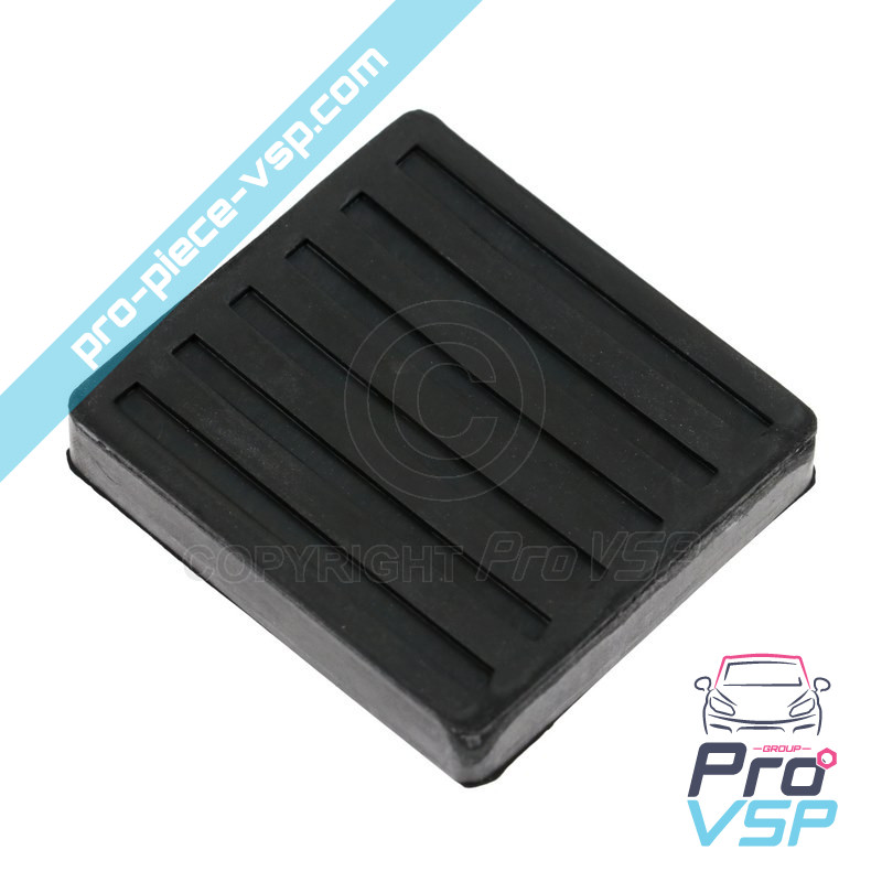 Brake pedal rubber