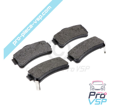 Almohadillas de freno frontal