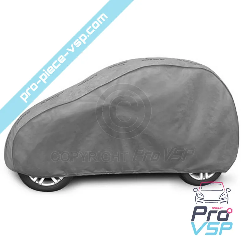 Housse Voiture Aixam Crossline - Bâche Protection Extérieure 3000x1500x1465mm - Anti-UV, Pluie, Soleil - Avec Sac