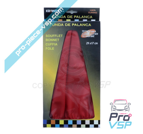 Speed lever bellows