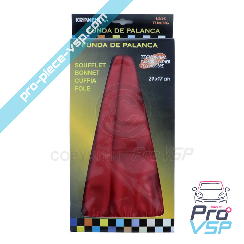 Speed lever bellows