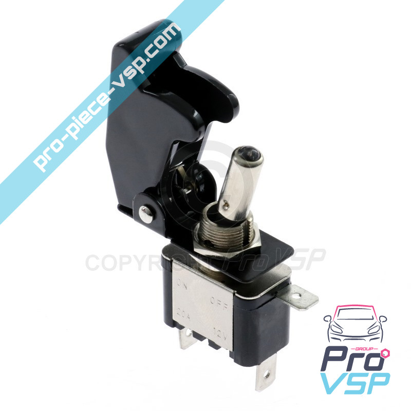 Black aviation switch
