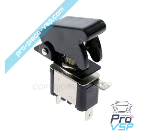 Black aviation switch