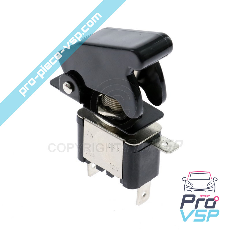 Black aviation switch