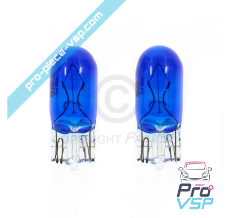 Blue light bulbs