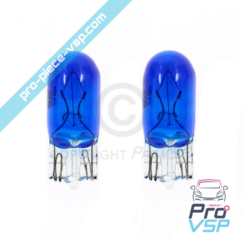 Blue light bulbs