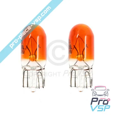 Bombilla naranja de la nocta