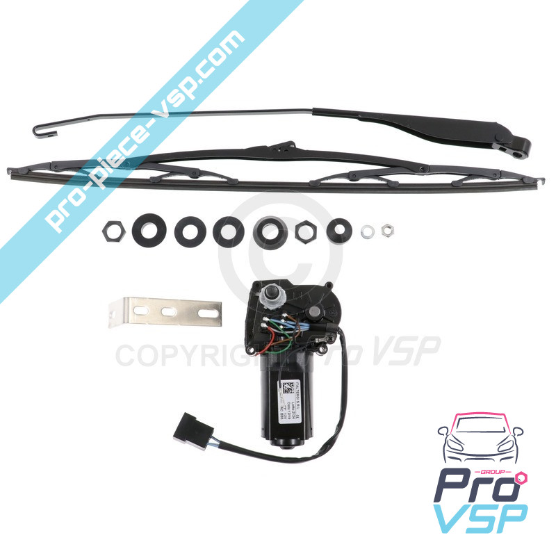 Kit moteur d'essuie glace avant pour Microcar Virgo