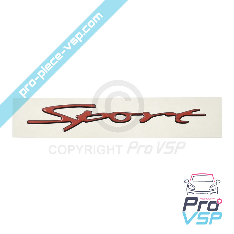 Logo "Sport" origine pour Ligier