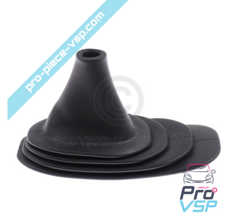 Speed lever bellows