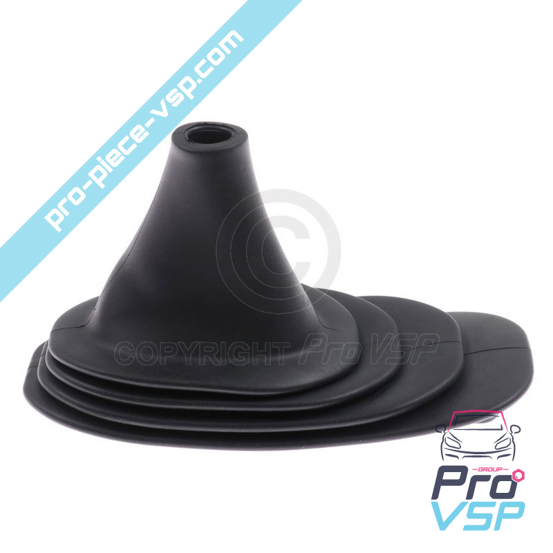 Speed lever bellows