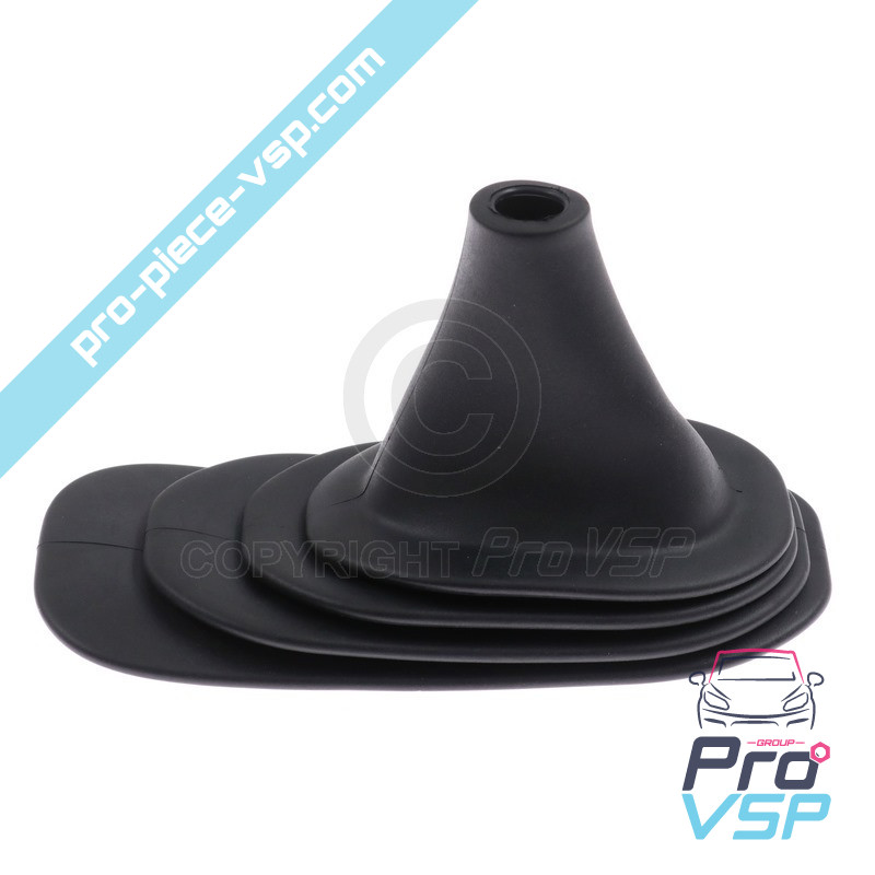 Speed lever bellows