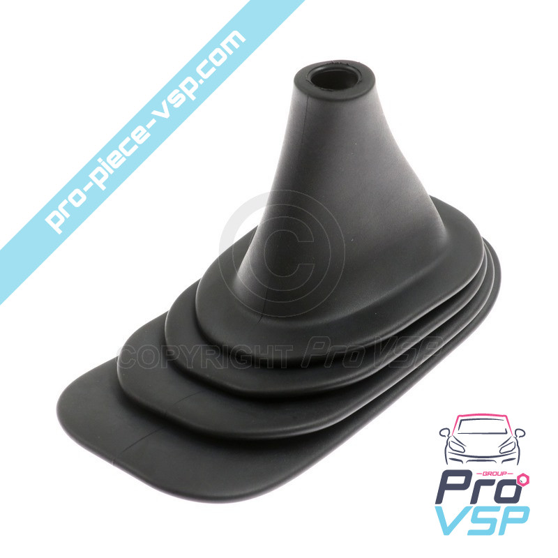 Speed lever bellows