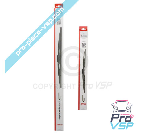 Front wiper blade