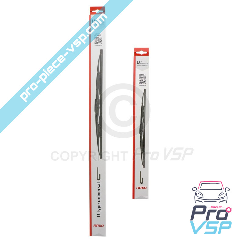Front wiper blade