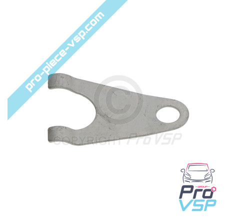 Fork attachment output heating hose