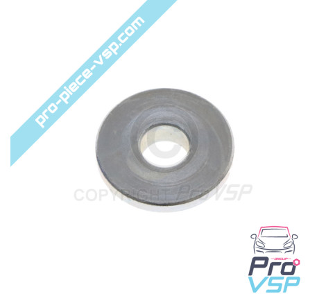 Supported pulley washer