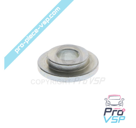 Supported pulley washer
