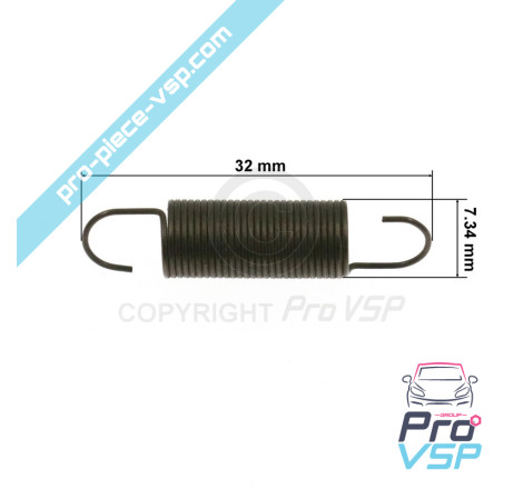 Pump injector reminder spring