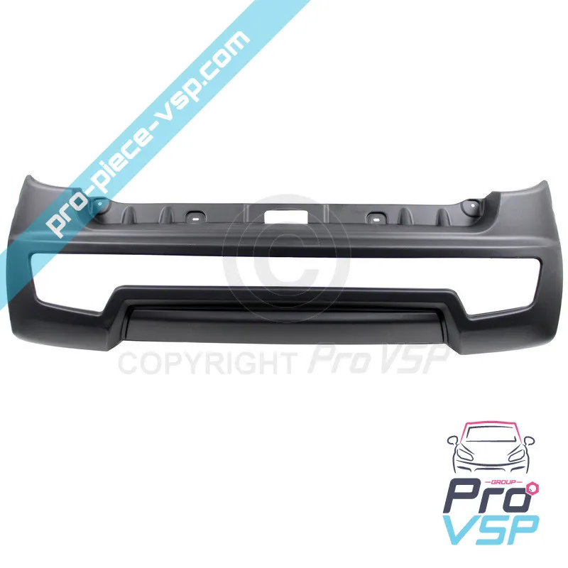 Rear bumper