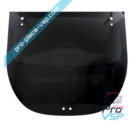 Tinted rear window