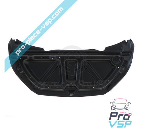 Inside hood lining