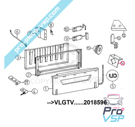 Lock lock plate